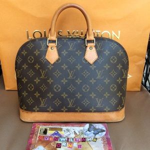 Authentic Louis Vuitton Alma